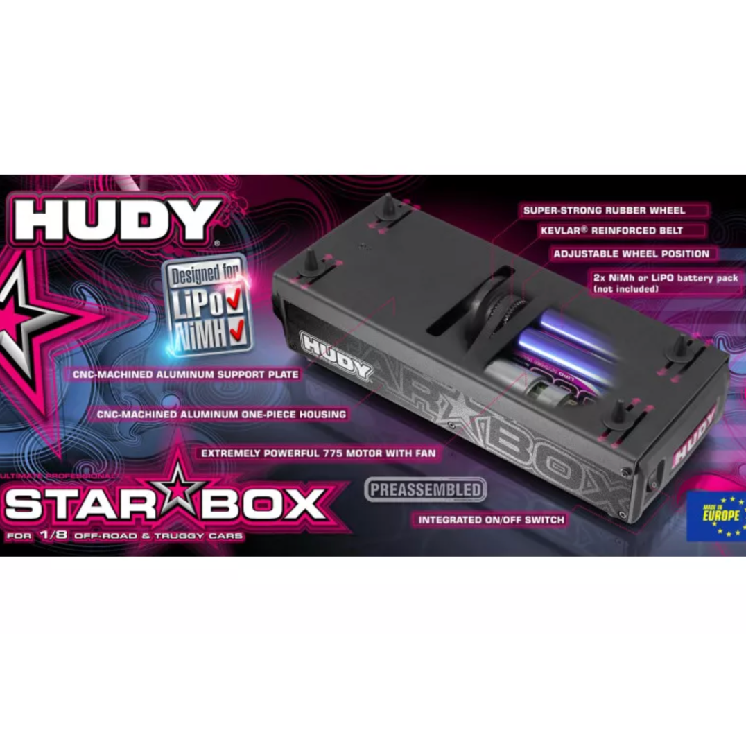 HUDY STAR-BOX TRUGGY & OFF-ROAD 1/8 - 104500 - HUDY