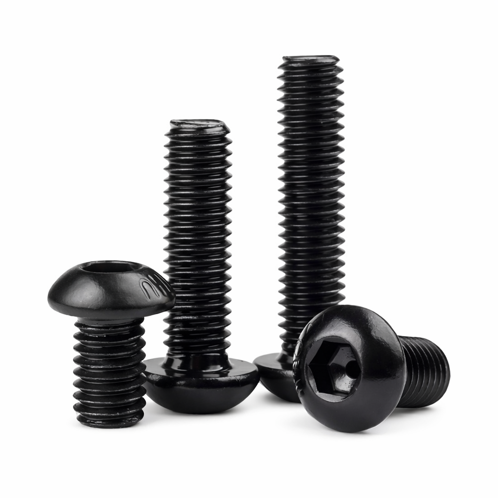 M2.5 Grade 12.9 Cr-Mo Alloy Steel Hex Socket Button Head Screws