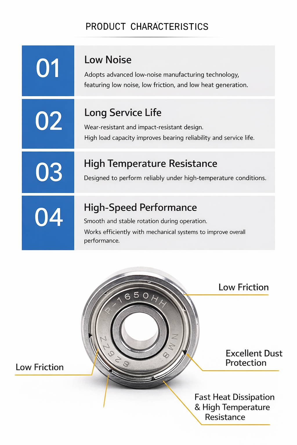 NMB High-Precision Bearings