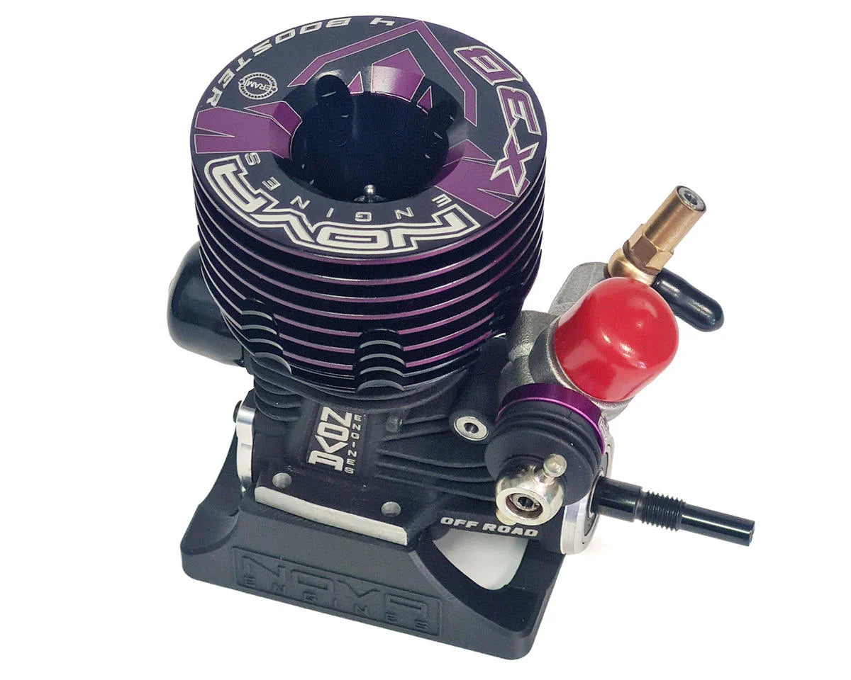 Nova Engines X3B .21 (3.5cc) 3-Port Off-Road Nitro Engine (DLC Shaft) (Ceramic Bearing)