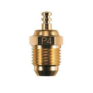 O.S. P4 Gold Turbo Glow Plug "Super Hot"