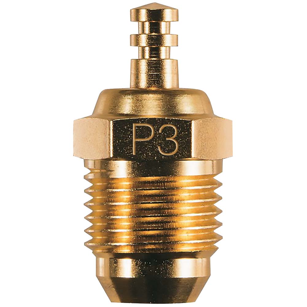 O.S. P3 Gold Turbo Glow Plug "Ultra Hot"