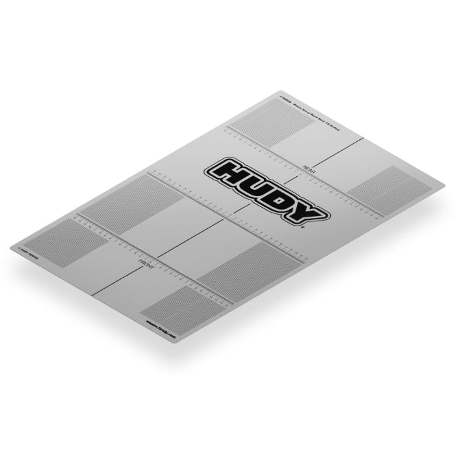 HUDY 1PLASTIC SET-UP BOARD DECAL 331x545mm - 1/8 ON-ROAD - HUDY - 108560