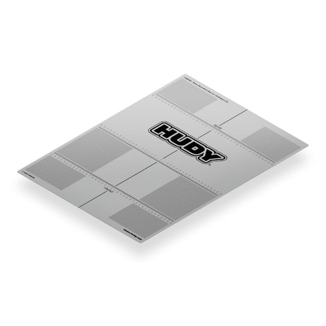 HUDY PLASTIC SET-UP BOARD DECAL 399x545mm - 1/8 OFF-ROAD & GT - HUDY - 108760