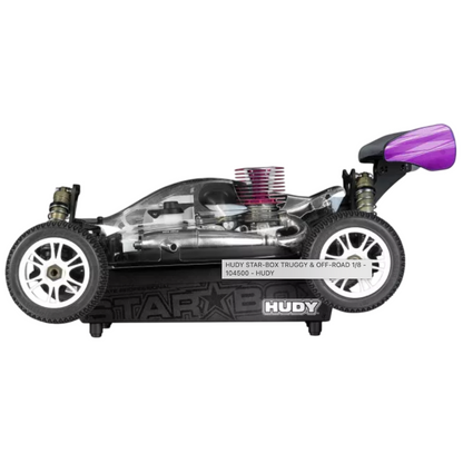 HUDY STAR-BOX TRUGGY & OFF-ROAD 1/8 - 104500 - HUDY