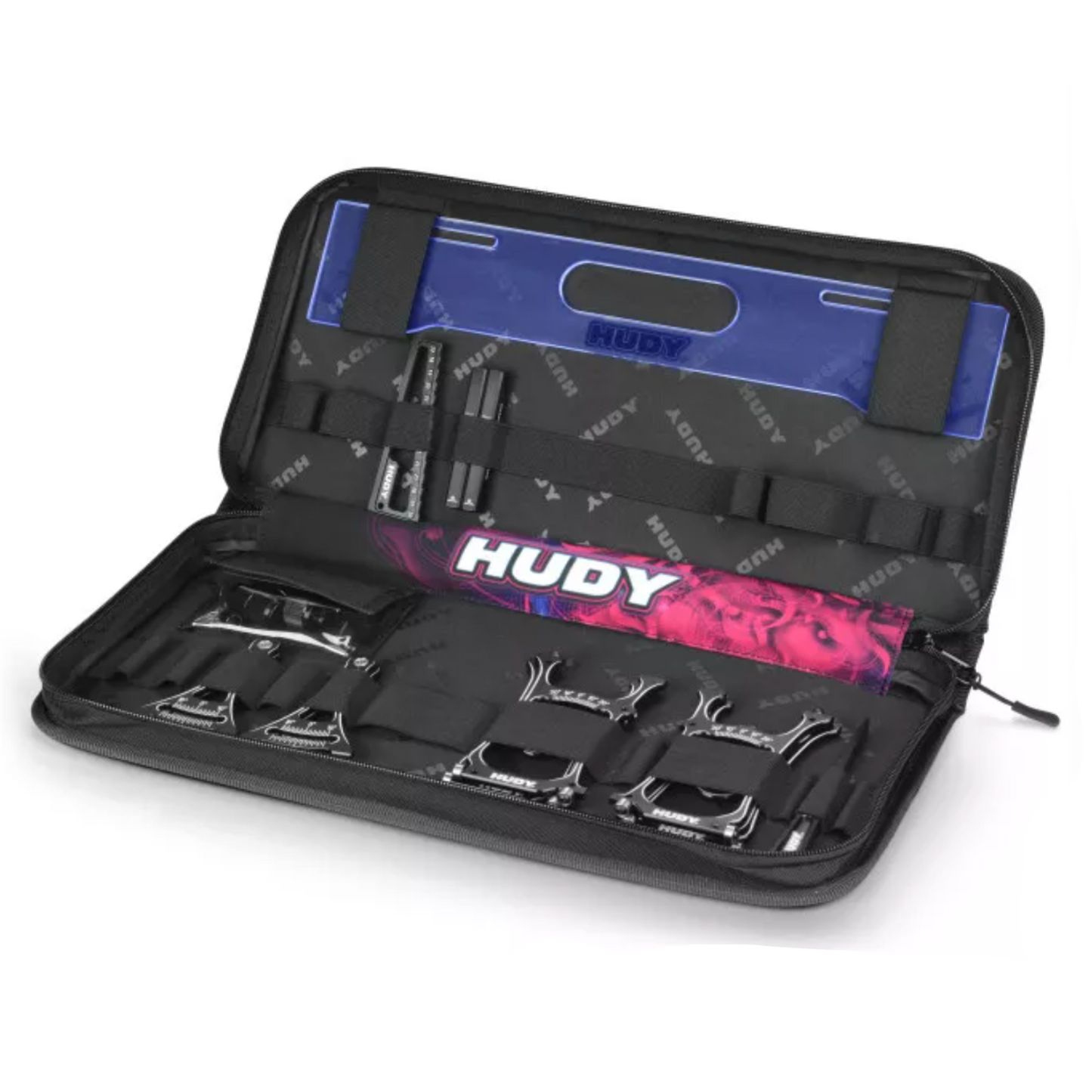 HUDY SET-UP STATION & SET-UP TOOLS + BAG FOR 1/8 GT - HUDY - 109651