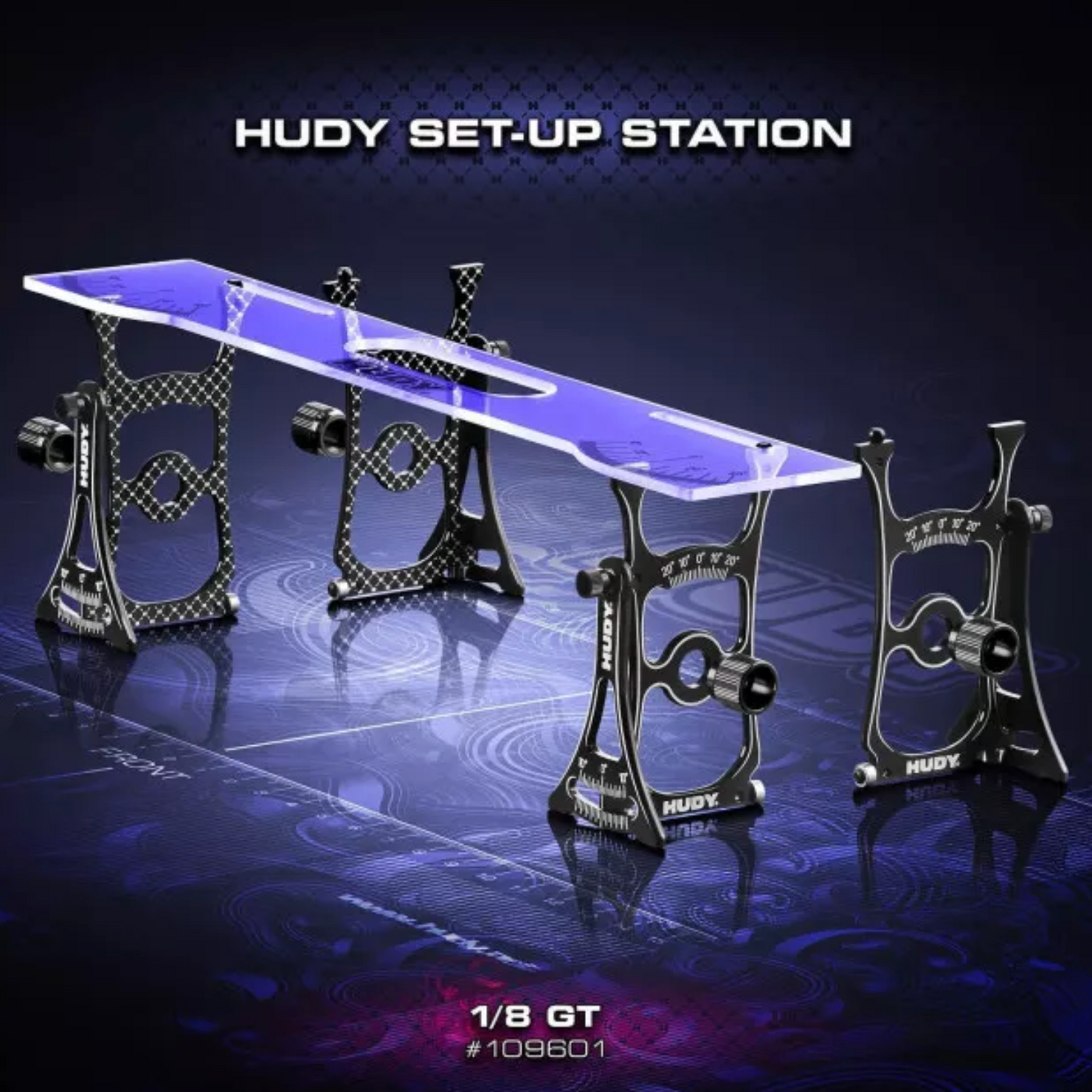 HUDY SET-UP STATION FOR 1/8 GT - HUDY - 109601