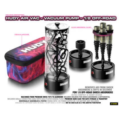 HUDY Air Vac - Vacuum Pump - 1/8 Off-Road HUDY 104005