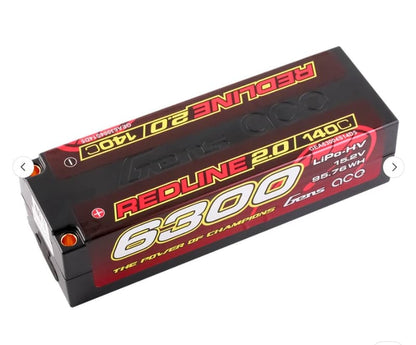 Gens Ace  4S 15.2V 140C 6300mAh Redline 2.0