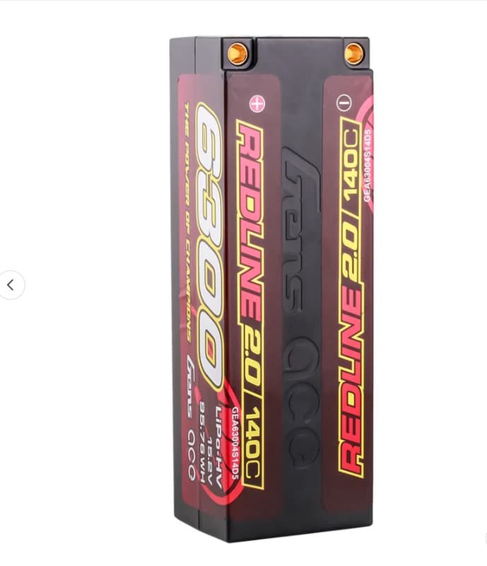 Gens Ace  4S 15.2V 140C 6300mAh Redline 2.0