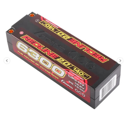 Gens Ace  4S 15.2V 140C 6300mAh Redline 2.0