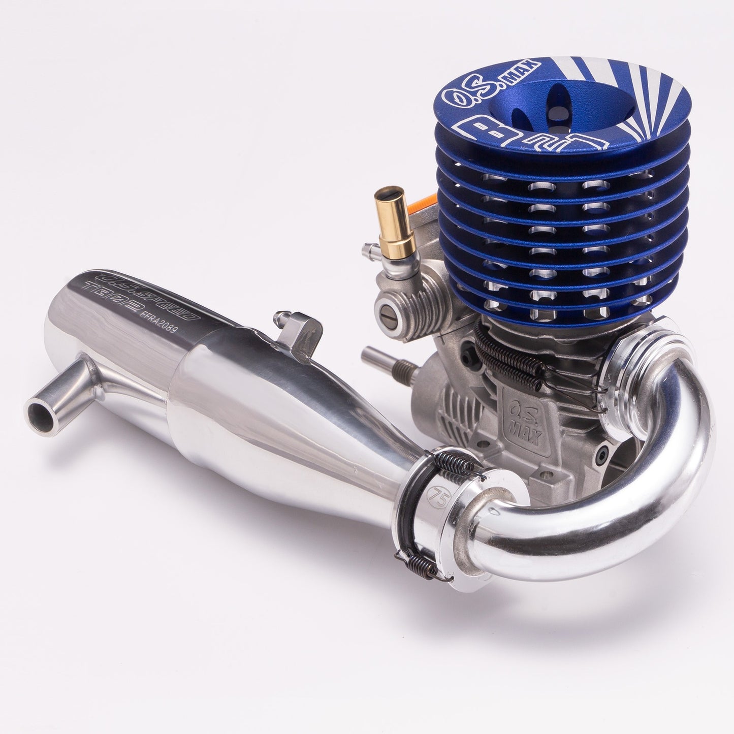 O.S. Engines MAX-B21 1:8 Offroad Combo w/ Pipe & Manifold