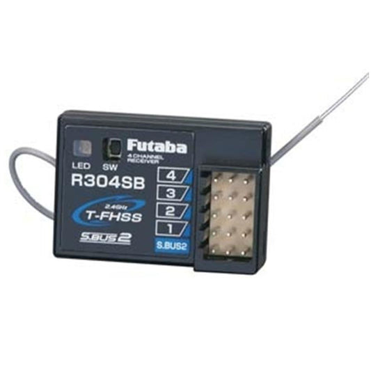 Futaba R304SB T-FHSS 4-Channel Telemetry Enabled 2.4GHz Receiver