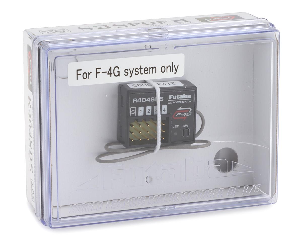 Futaba R404SBS F-4G T-FHSS 4-Channel 2.4Ghz Telemetry Receiver (SR/T-FHSS/S.Bus2)