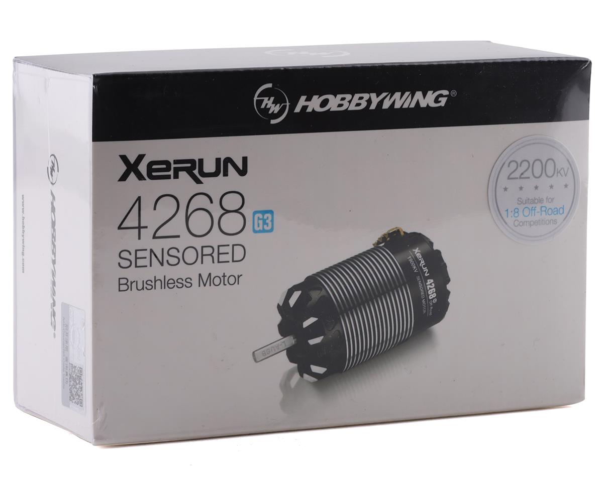 Hobbywing Xerun 4268SD G3 1/8 Scale Sensored Brushless Motor