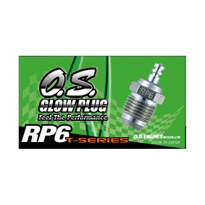 O.S. RP6 Turbo Glow Plug "Medium"