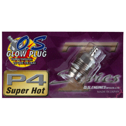 O.S. P4 Turbo Glow Plug "Super Hot"