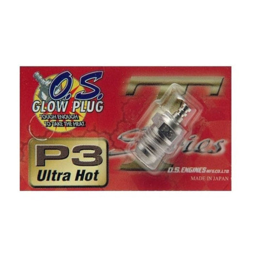 O.S. P3 Turbo Glow Plug "Ultra Hot"