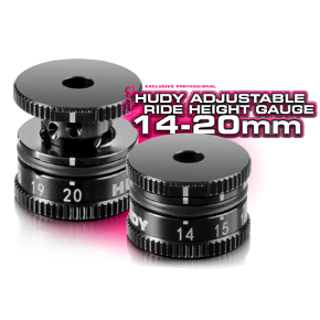 HUDY ADJUSTABLE RIDE HEIGHT GAUGE 20-30MM - HUDY - 107742